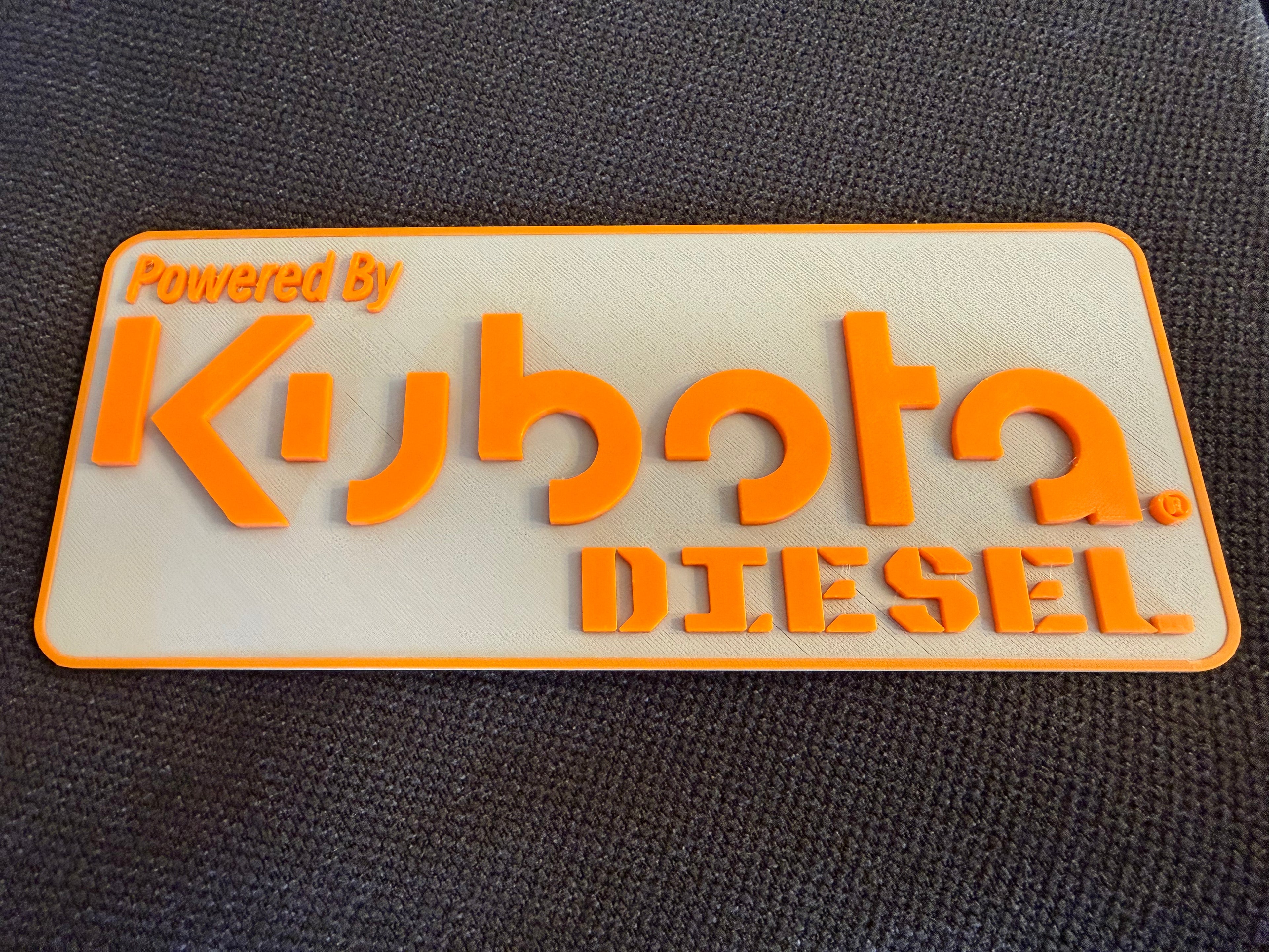 Powered by Kubota Diesel
