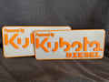 Powered by Kubota Diesel x2